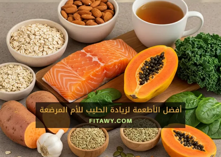 أفضل الأطعمة لزيادة الحليب للأم المرضعة